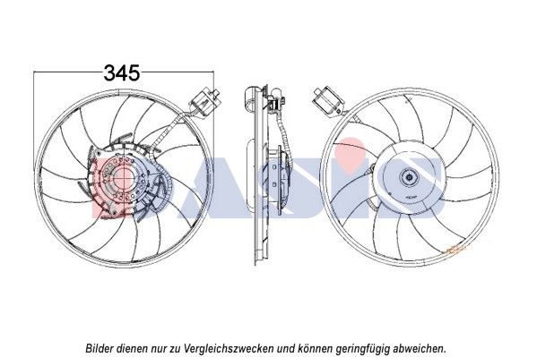 AKS DASIS Ventilators, Motora dzesēšanas sistēma 158102N